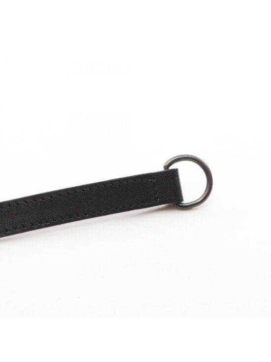 Chanel Belt Logo Plate Leather main image 4
